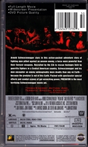 PSP UMD Movie Predator Back CoverThumbnail